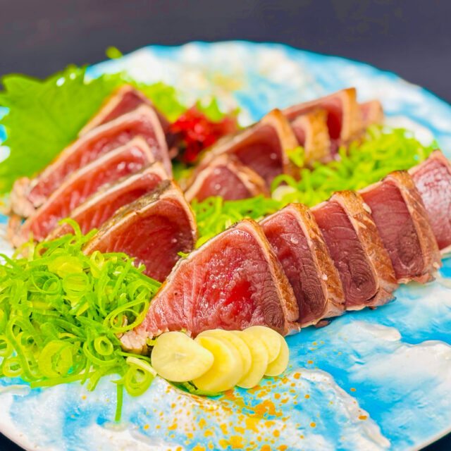 藁焼き鰹のたたき３５０g（冷凍）